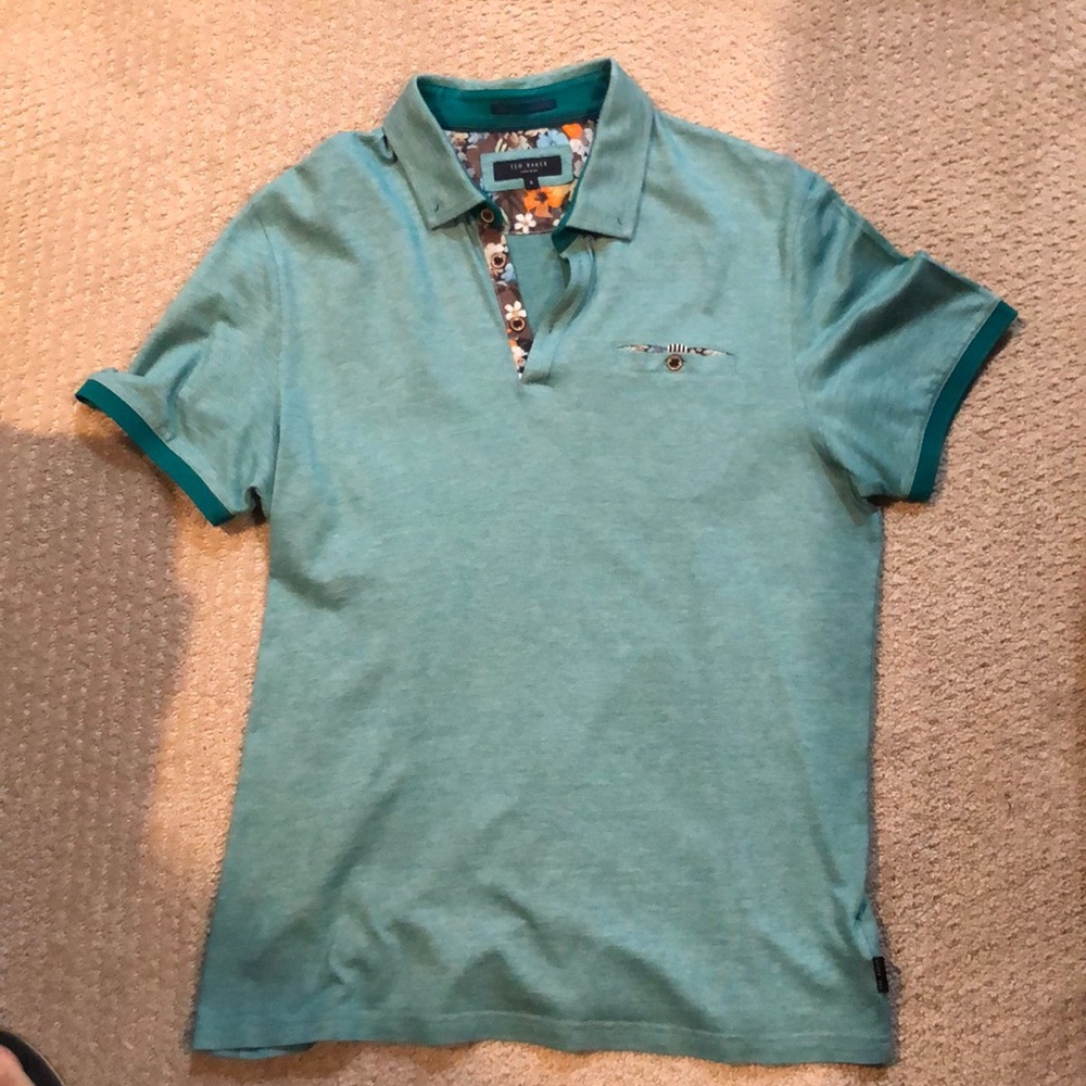 Ted baker polo shirt size 5